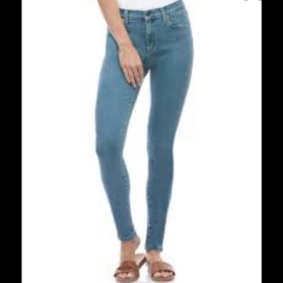 Rachel Skinny Jeans - Midrise and light blue - Picture 1 of 4